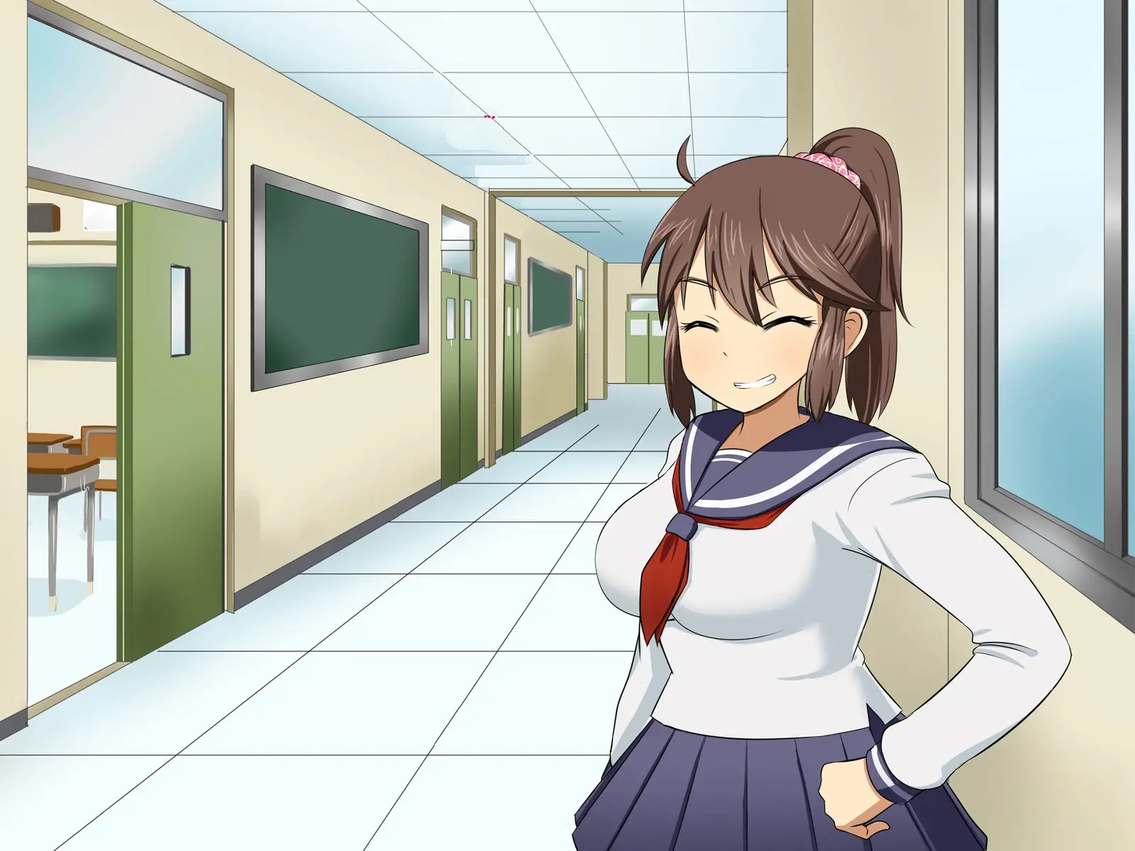 Charao Kara Boku O Mamotte Kureru Tsuyoki Na Anoko Ga, Itsunomanika Soitsu To Love Love Kozukuri Shite Ita Hanashi | 양아치로부터 날 지켜주던 여자애가, 어느샌가 그녀석이랑 러브러브 섹스하고있던 이야기